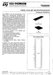 TS68000 datasheet pdf ST Microelectronics