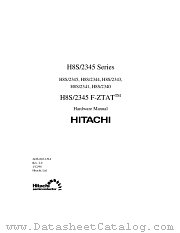 H8S/2340 datasheet pdf Hitachi Semiconductor