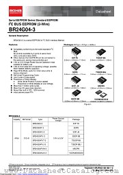 BR24G04NUX-3 datasheet pdf ROHM