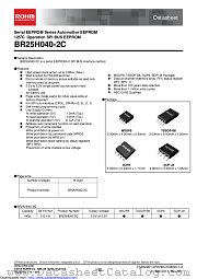 BR25H040FJ-2C datasheet pdf ROHM