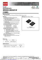 BR25S128GUZ-WE2 datasheet pdf ROHM