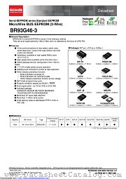 BR93G46F-3GTE2 datasheet pdf ROHM