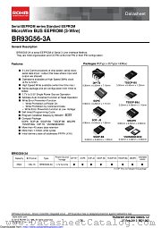 BR93G56FJ-3A datasheet pdf ROHM