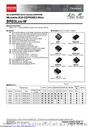 BR93L76F-WE2 datasheet pdf ROHM