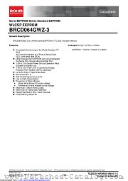 BRCD064GWZ-3E2 datasheet pdf ROHM