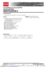 BRCF016GWZ-3E2 datasheet pdf ROHM