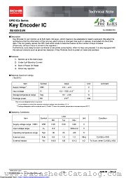 BU1851GUW-E2 datasheet pdf ROHM