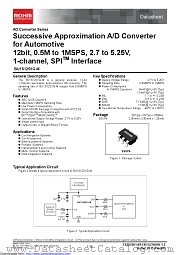 BU1S12S1G-MTR datasheet pdf ROHM