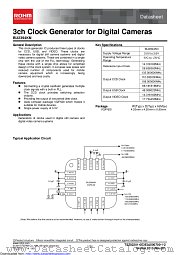 BU2394KN-E2 datasheet pdf ROHM