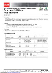 BU7964GUW datasheet pdf ROHM