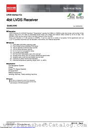 BU90LV048-E2 datasheet pdf ROHM