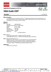 BU9409FV-E2 datasheet pdf ROHM