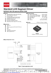 BU9794AKV-E2 datasheet pdf ROHM