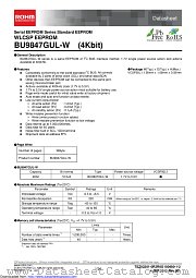 BU9847GUL-W datasheet pdf ROHM