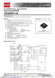 BU9883FV-WE2 datasheet pdf ROHM