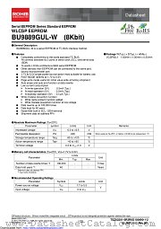 BU9889GUL-W datasheet pdf ROHM