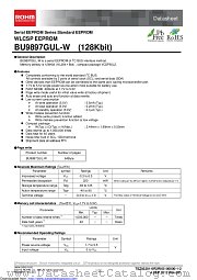 BU9897GUL-WE2 datasheet pdf ROHM