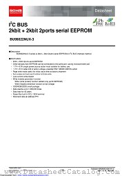 BU99022NUX-3 datasheet pdf ROHM