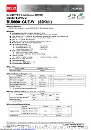 BU99901GUZ-W datasheet pdf ROHM