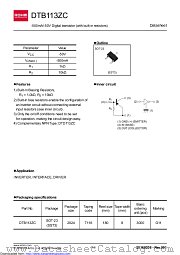 DTB113ZC datasheet pdf ROHM