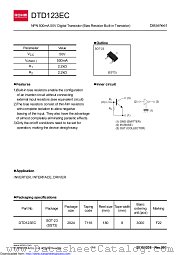 DTD123EC datasheet pdf ROHM