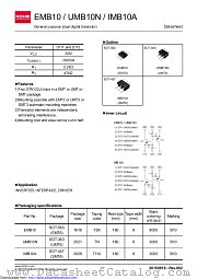 EMB10T2R datasheet pdf ROHM
