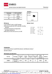 EMB53T2R datasheet pdf ROHM