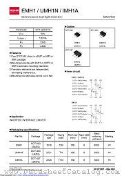 EMH1T2R datasheet pdf ROHM