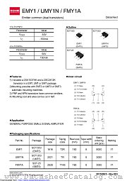 EMY1T2R datasheet pdf ROHM