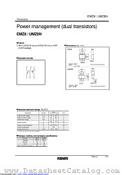 EMZ8T2R datasheet pdf ROHM
