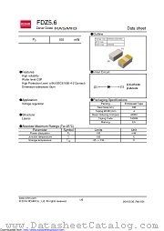 FDZ5.6 datasheet pdf ROHM
