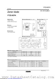 FTZ5.6EFHT148 datasheet pdf ROHM