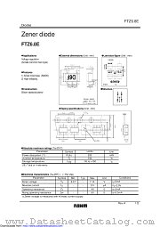 FTZ6.8ET148 datasheet pdf ROHM