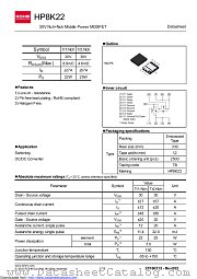HP8K22 datasheet pdf ROHM