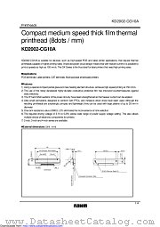 KD2002-CG10A datasheet pdf ROHM