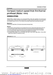 KD2004-CF20A datasheet pdf ROHM