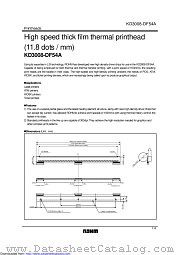 KD3008-DF54A datasheet pdf ROHM