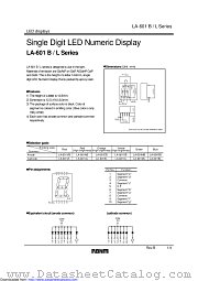 LA-601XB datasheet pdf ROHM