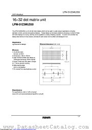LPM-5123MU350 datasheet pdf ROHM