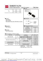 MMBZ9V1ALFHT116 datasheet pdf ROHM