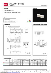 MSL0101RGBU1 datasheet pdf ROHM