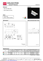 MSL0201RGB datasheet pdf ROHM