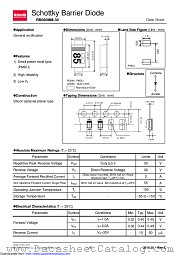 RB060MM-30TR datasheet pdf ROHM