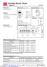 RB068L150 datasheet pdf ROHM