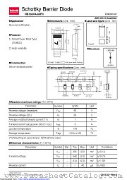 RB160VA-60FH datasheet pdf ROHM