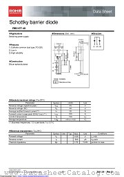 RB215T-40 datasheet pdf ROHM