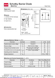 RB218T-30 datasheet pdf ROHM