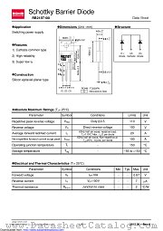 RB218T100 datasheet pdf ROHM