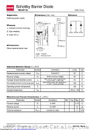 RB238T-30 datasheet pdf ROHM