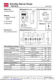 RB501SM-30 datasheet pdf ROHM